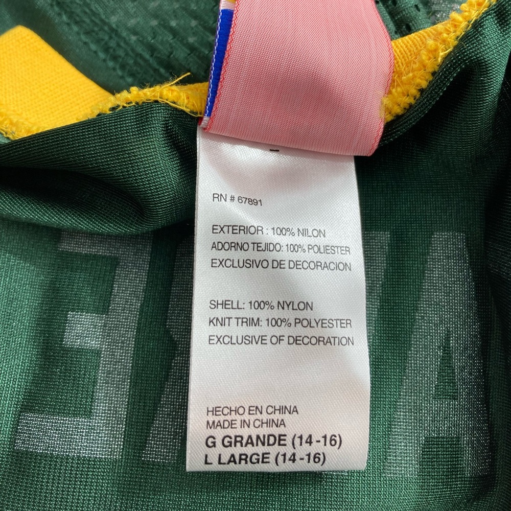 Green Bay Packers Brett Favre #4 Reebok NFL Football Jersey, Youth Large - Picture 11 of 13